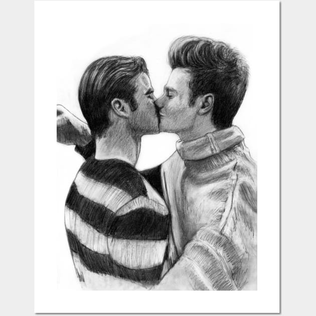 Klaine 5 Wall Art by dibujosbymari